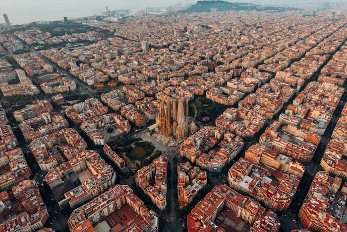 Barcelona skyline